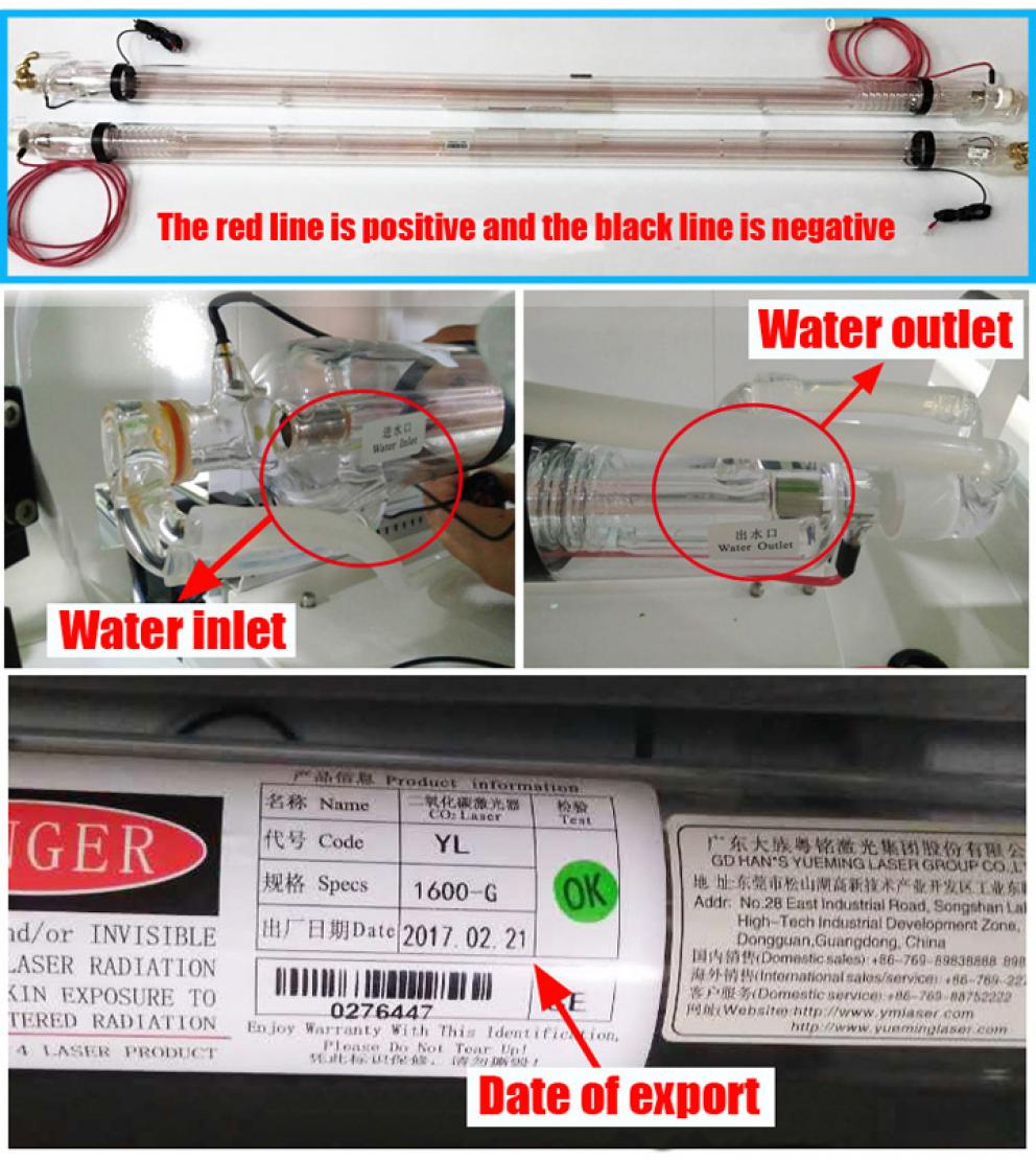 Tubo láser CO2