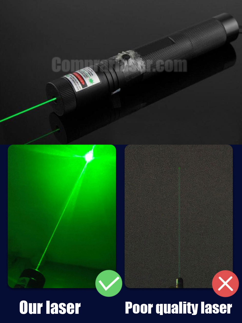 Puntero Laser Verde 50mw.