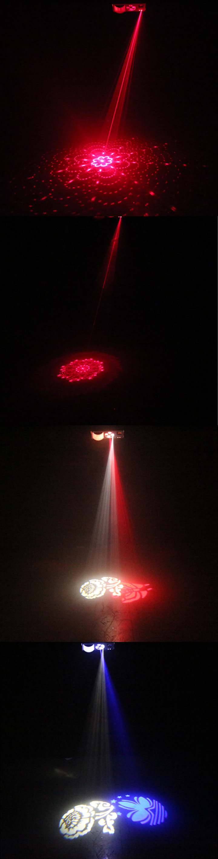 proyector laser verde / rojo