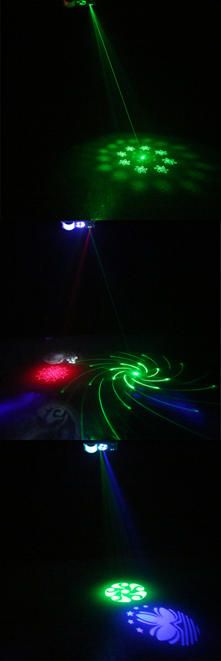 proyector laser verde