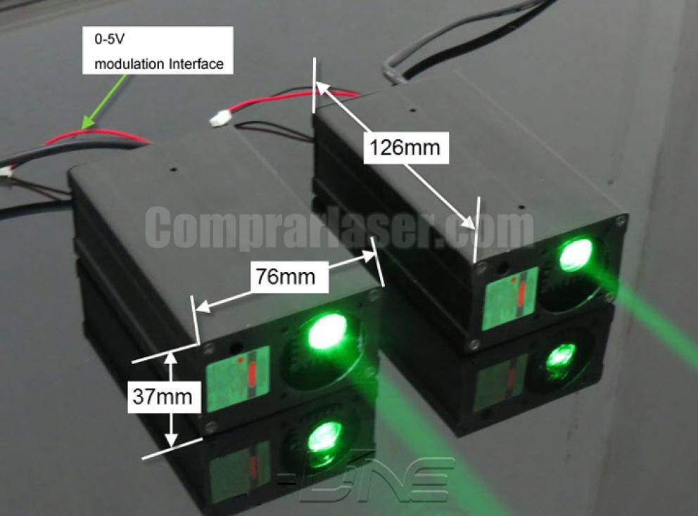 comprar módulo de láser verde
