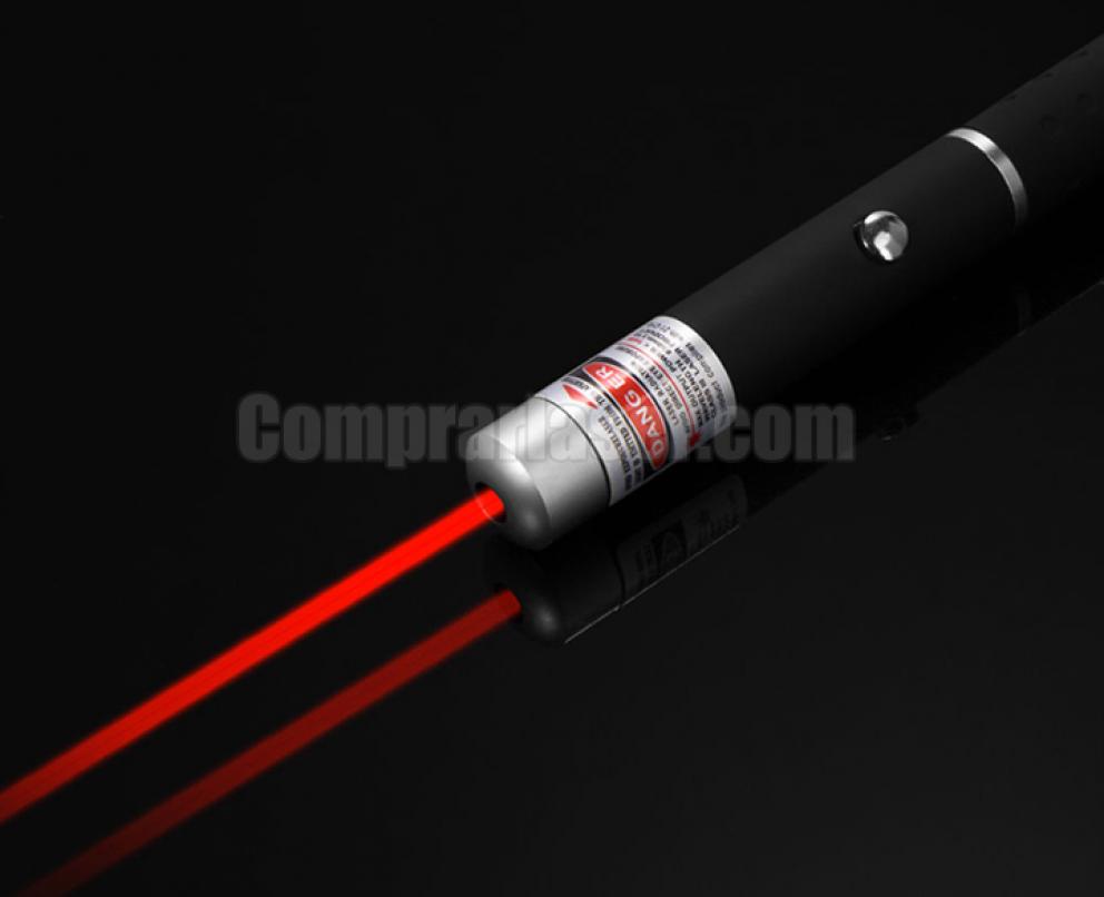 Lápiz puntero láser de haz rojo potente 1 MW ultra brillante Lazer ligero  gato m