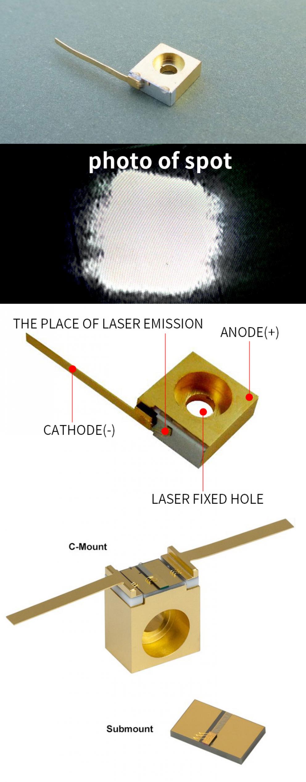 diodo láser IR 808nm