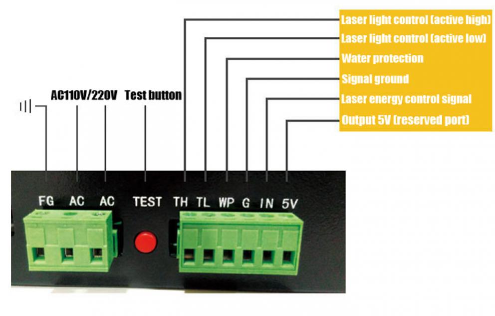 fuente de alimentacion laser co2