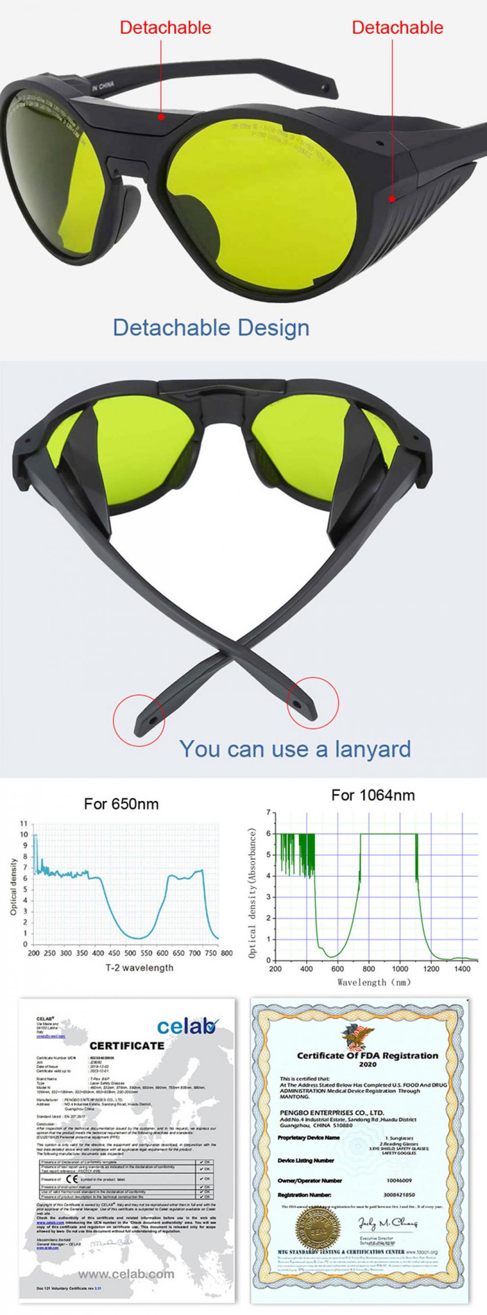 gafas de seguridad láser