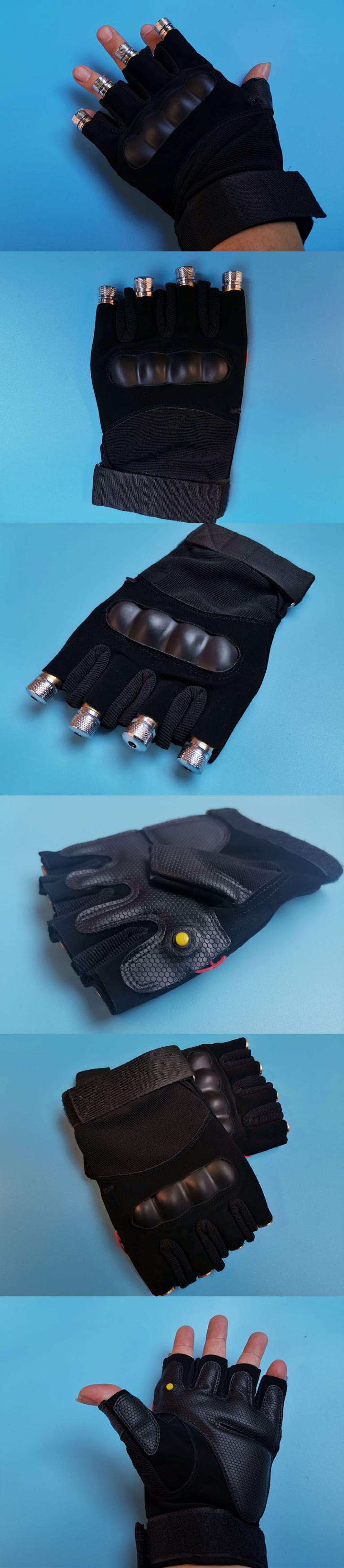 guantes láser