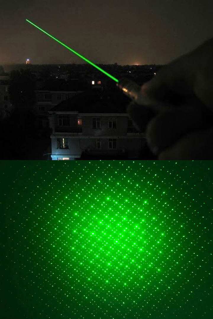 Lápiz láser verde USB