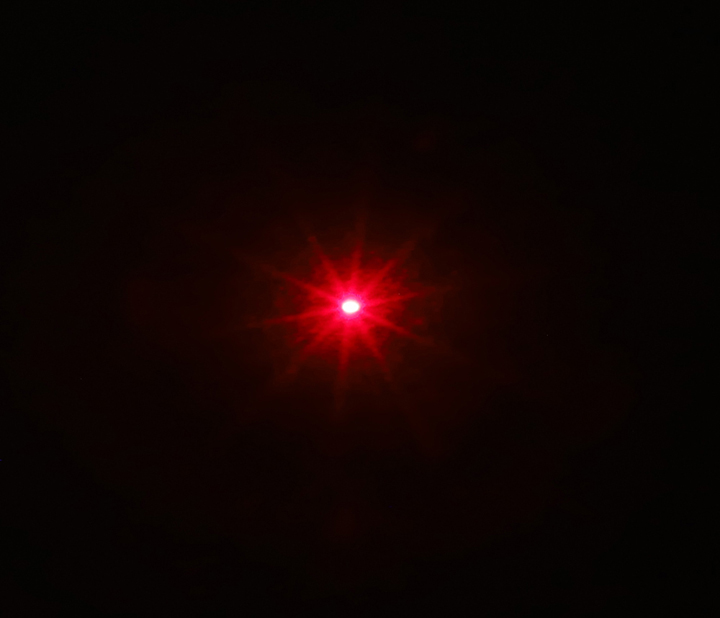 láser rojo 650nm