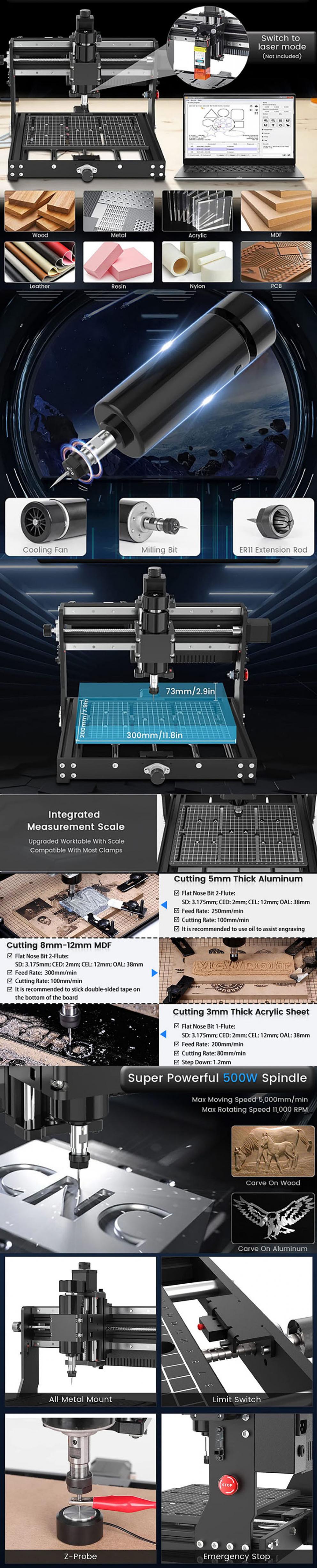 Máquina de grabado láser para metal