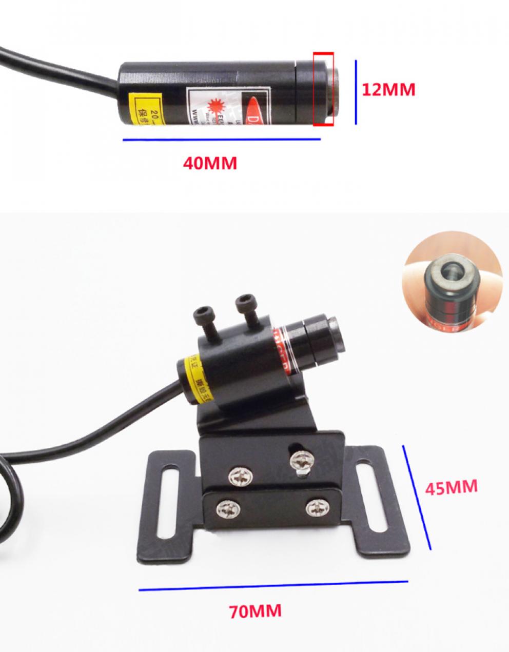 Módulo láser 658nm