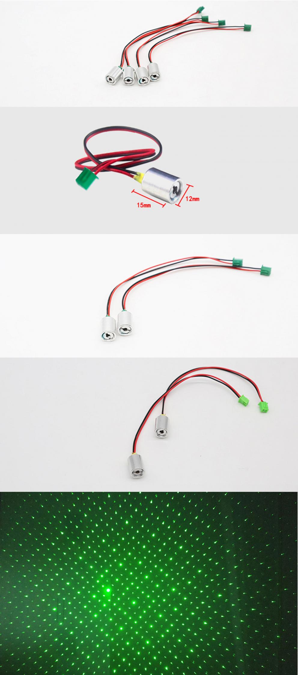 Módulo láser 515nm 35mW