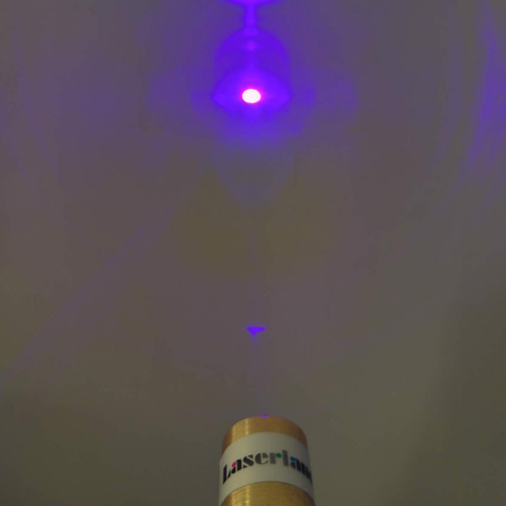 módulo láser de punto azul-violeta