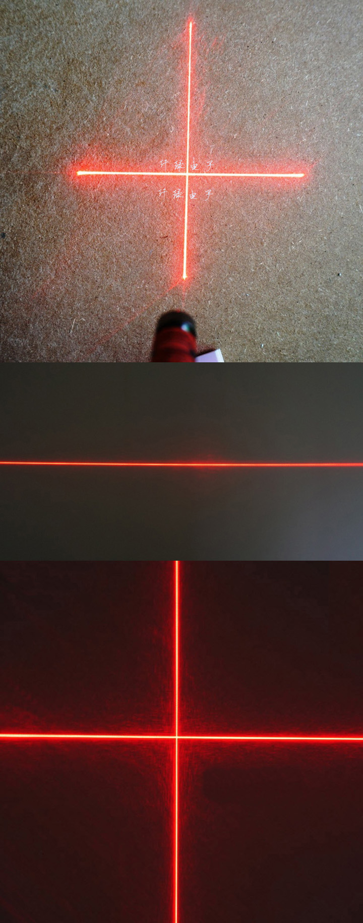 módulo láser rojo punto/línea/cruz