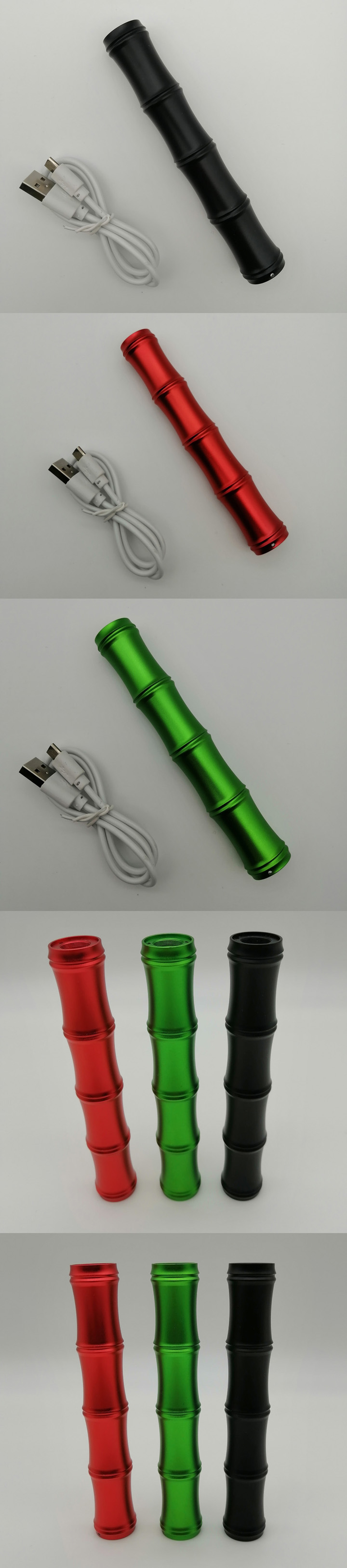 puntero láser verde USB recargable