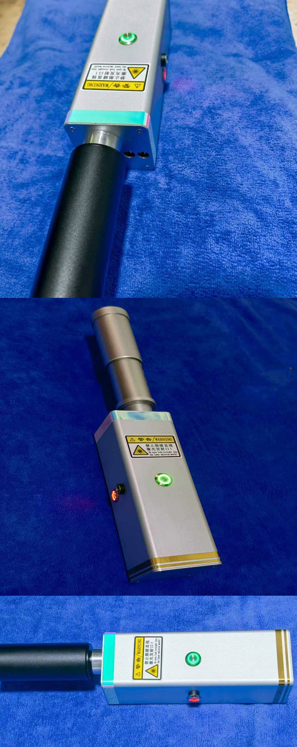 Quemador laser de largo alcance