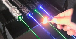 El conocimiento básico de puntero láser