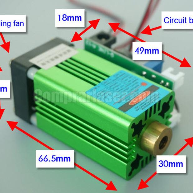 módulo láser verde 532nm