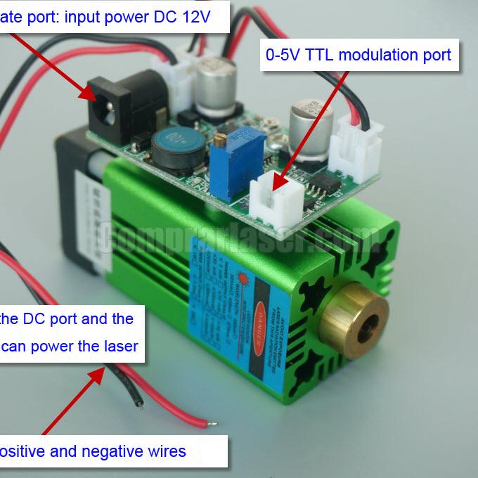 módulo láser 808nm 830nm 850nm