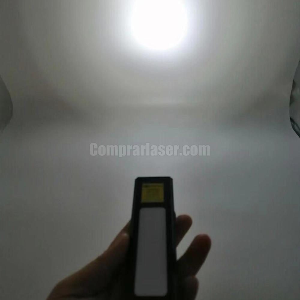 Linterna LED, láser azul