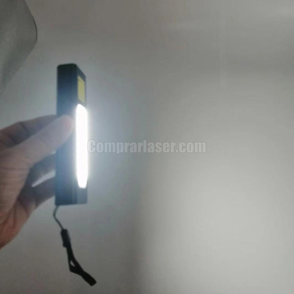 Linterna LED, puntero láser azul