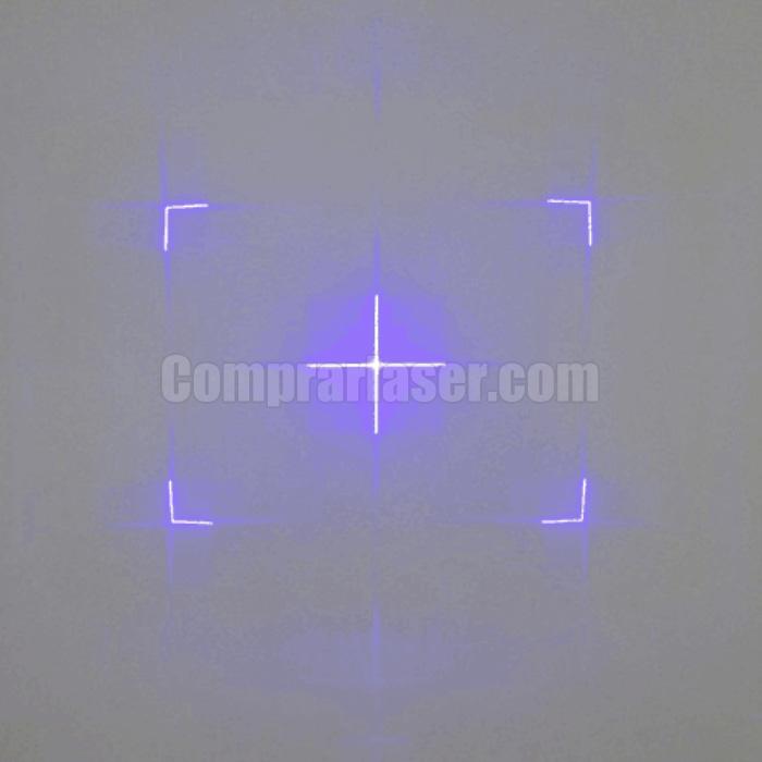 módulo láser cruz + marco rectangular
