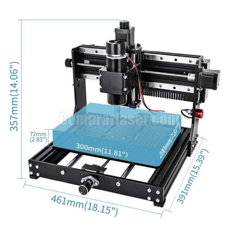 máquina de grabado láser CNC