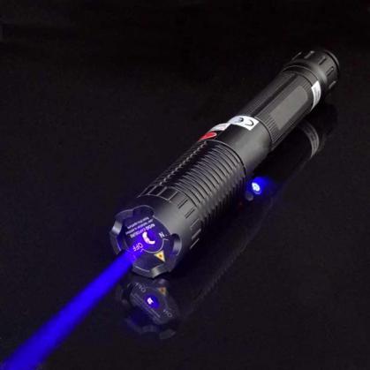 Puntero láser Puntero láser de alta potencia Medidor láser potente - Azul  Púrpura - Ssxjv