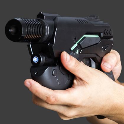Pistola láser azul USB 2W / 3W potente y multifuncional a bajo precio