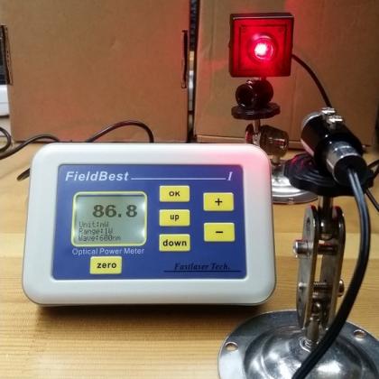 Medidor de potencia láser piroeléctrico universal y de alta precisión