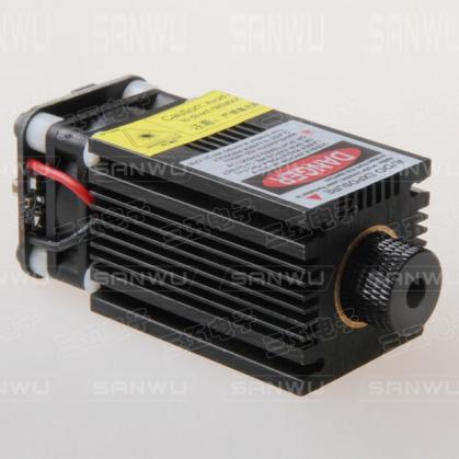 Módulo láser industrial azul 445nm 4W (4000mW) con PWM y TTL