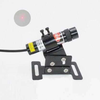 Módulo láser de punto rojo profesional y ajustable 658nm 10mW