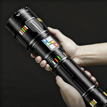 Linterna láser blanca extremadamente brillante de 10000 lúmenes para uso en exteriores
