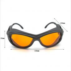 Gafas de seguridad para láser azul OD 6 para 190-490nm