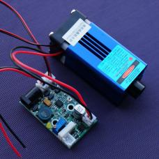 Módulo láser azul potente 445nm 12V línea / cruz