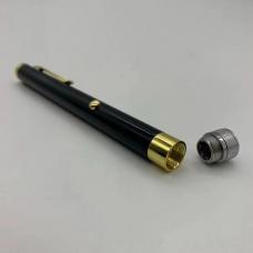 Puntero láser azul pequeño 488nm 100mW con cabezales de patrón