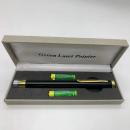 Lápiz láser amarillo 589 nm 20 mW potente con cabezales de patrón